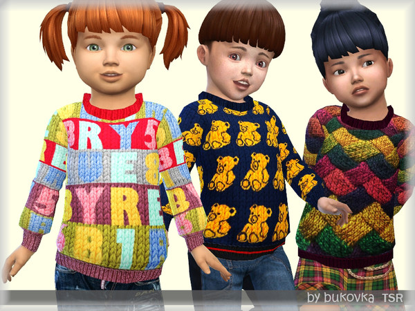 Sims 4 Sweater Winter by bukovka at TSR
