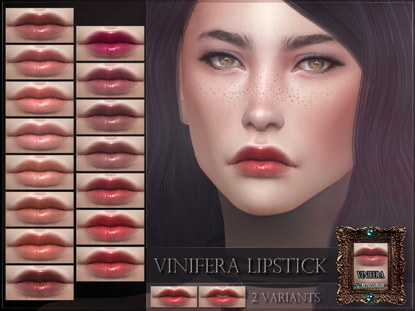 Sims 4 Vinifera Lipstick by RemusSirion at TSR