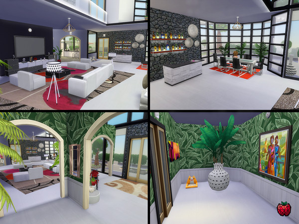 Sims 4 Camilla Penthouse by melapples at TSR