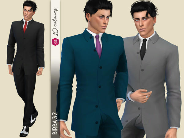 Sims 4 High Hopes Suit by Birba32 at TSR