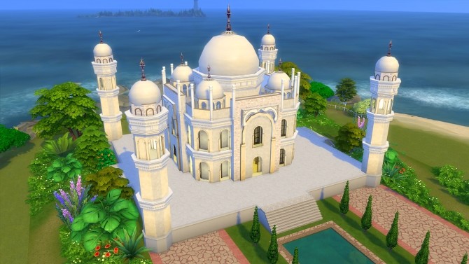 Sims 4 Taj Mahal No CC by Oo NURSE oO at Mod The Sims