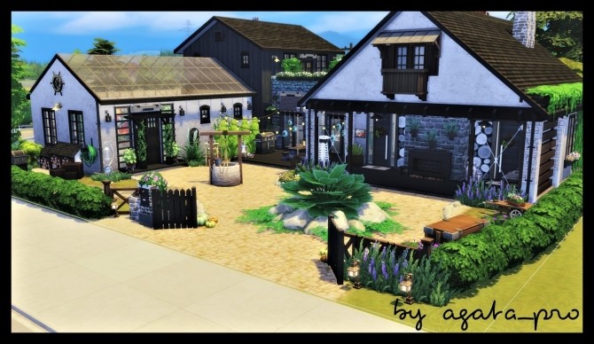 Sims 4 Renovation Old Farm at Agathea k