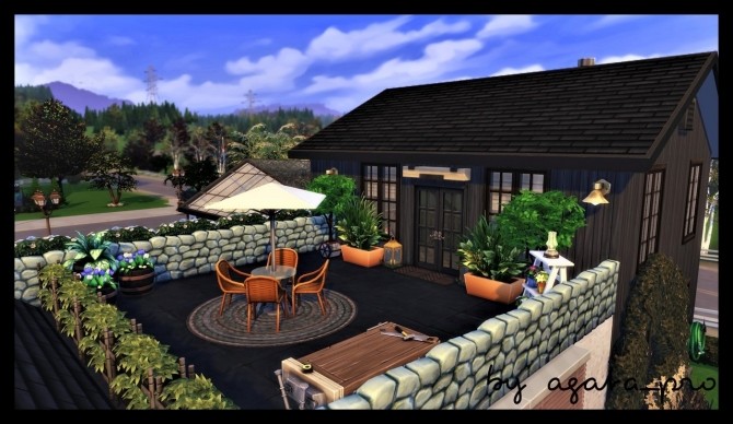 Sims 4 Renovation Old Farm at Agathea k