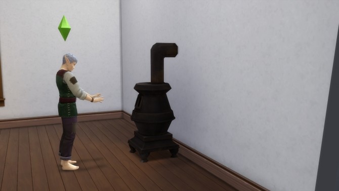 Sims 4 Working Cast Iron Stove by blueshreveport at Mod The Sims