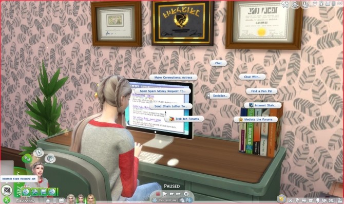 Sims 4 Computer Faster Internet Stalk by soulkiller at Mod The Sims