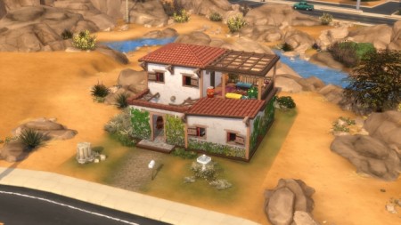 Small Ancient Greek House by Auwburn at Mod The Sims