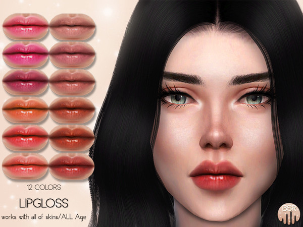 Sims 4 LipGloss BM07 by busra tr at TSR