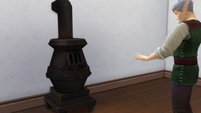 Sims 4 Working Cast Iron Stove by blueshreveport at Mod The Sims