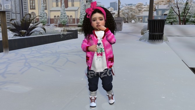 Sims 4 Little Yuki by Elena at Sims World by Denver