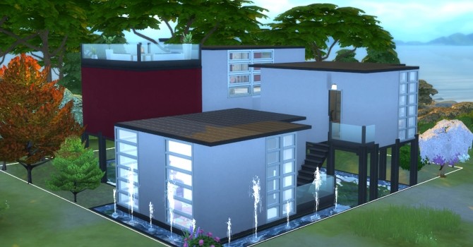 Sims 4 Modular house by valbreizh at Mod The Sims