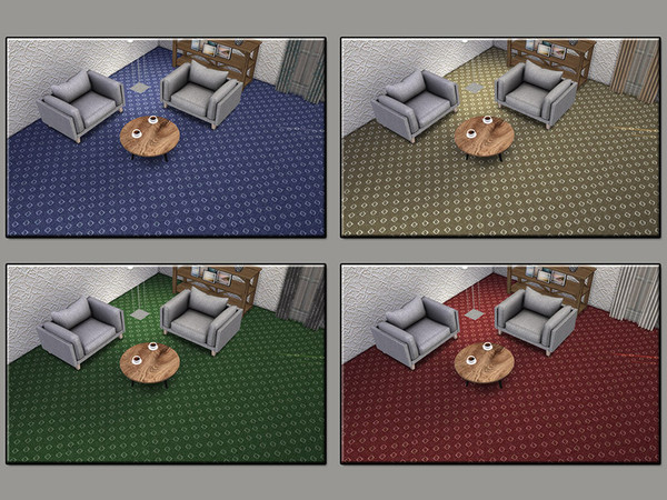 Sims 4 MB Carpet Collection J by matomibotaki at TSR
