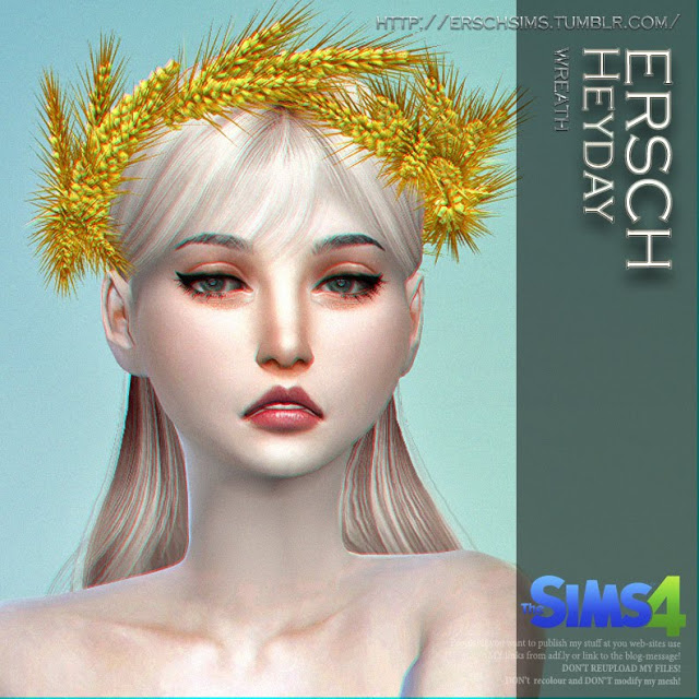 Sims 4 Heyday Wreath at ErSch Sims