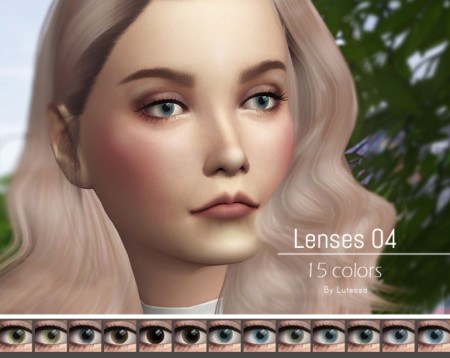 Lenses 04 at Lutessa » Sims 4 Updates