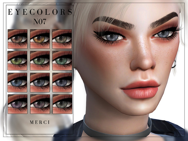 Sims 4 Eyecolors N07 by Merci at TSR
