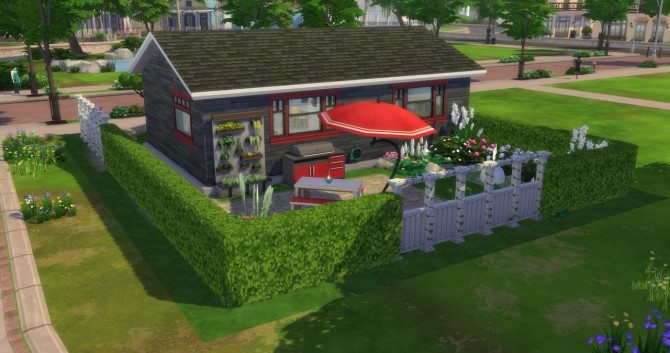 Sims 4 Balltree house at Darklady79