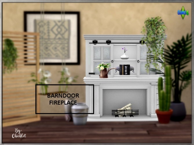 Sims 4 Barn Door Fireplaces at Simthing New