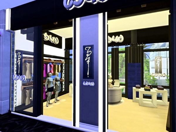 Sims 4 Galerias Paradiso by casmar at TSR
