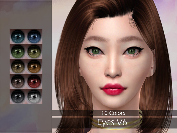 Sims 4 LMCS Eyes V6 by Lisaminicatsims at TSR