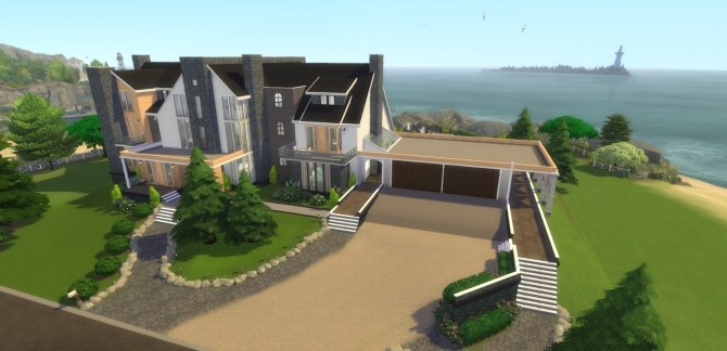 Sims 4 Family Fields house NO CC by wouterfan at Mod The Sims