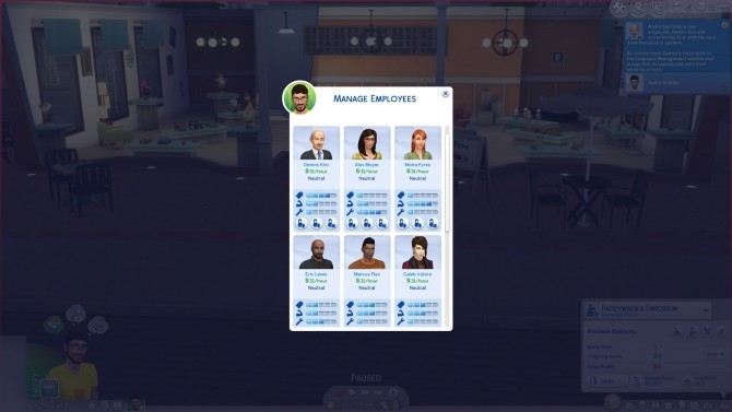 Sims 4 More Retail Employees v1 by archxdiablo at Mod The Sims