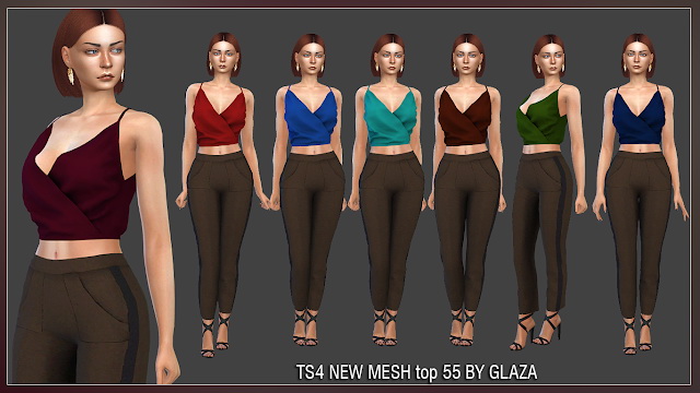 Sims 4 Top 55 at All by Glaza