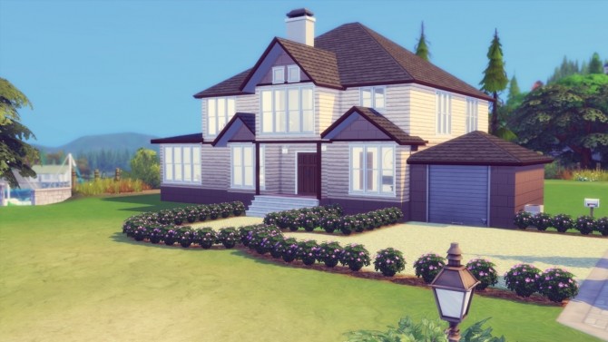 Sims 4 Tail`s End house at Simming With Mary