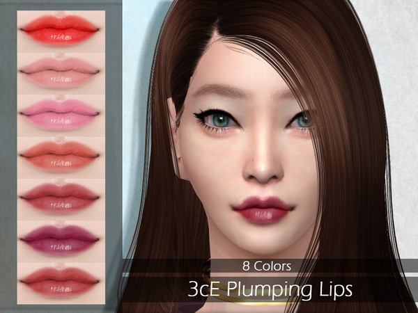 Sims 4 LMCS 3cE Plumping Lips by Lisaminicatsims at TSR