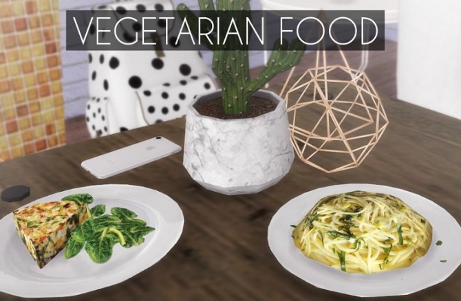 Sims 4 Vegetarian Food at Descargas Sims