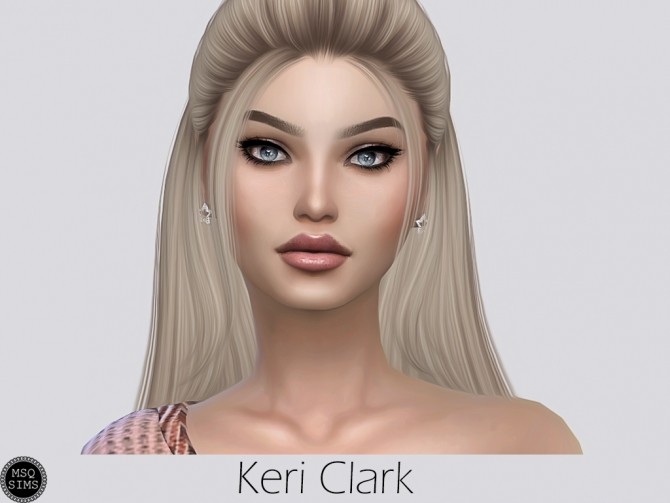 Sims 4 Keri Clark at MSQ Sims