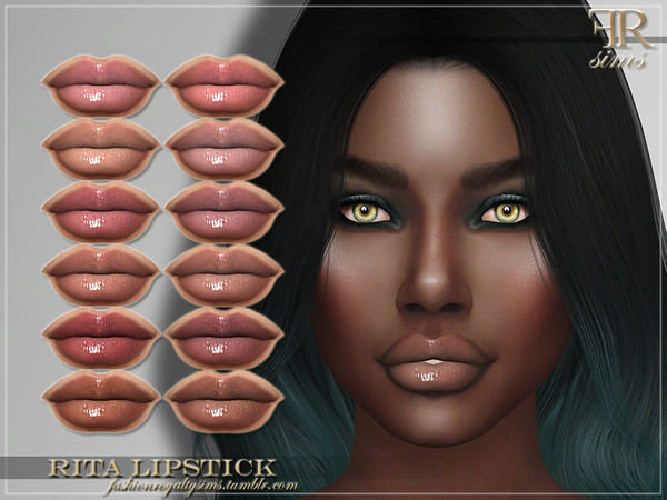 Sims 4 FRS Rita Lipstick by FashionRoyaltySims at TSR