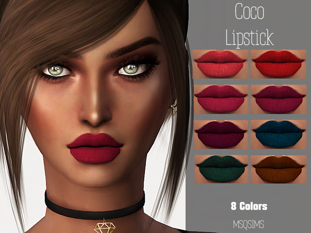 Sims 4 Coco Lipstick at MSQ Sims