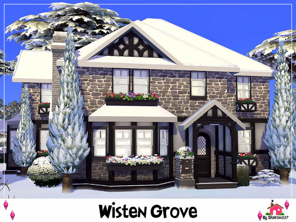 Sims 4 Wisten Grove house by sharon337 at TSR