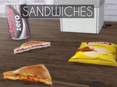 Sandwiches at Descargas Sims