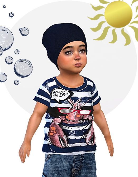 Sims 4 Designer Outfit for Toddler Boys at Sims4 Boutique