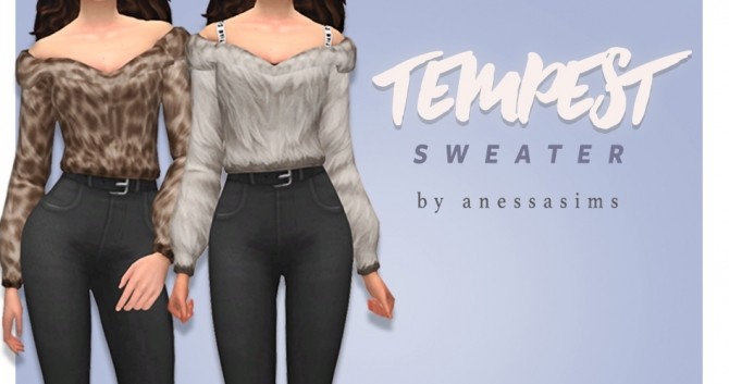 Sims 4 Tempest sweater at Anessa Sims