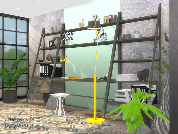Sims 4 Sumatra Office by ArtVitalex at TSR
