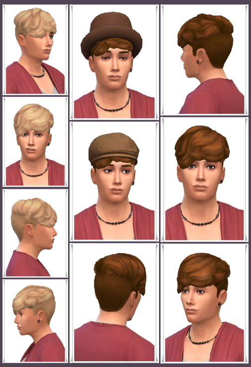 Sims 4 Short Fuzzy Bob Hair at Birksches Sims Blog