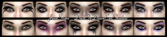 Dusk To Dawn Eyeshadow At Jenni Sims Sims 4 Updates