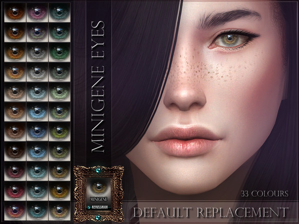 Sims 4 Minigene Eyes by RemusSirion at TSR
