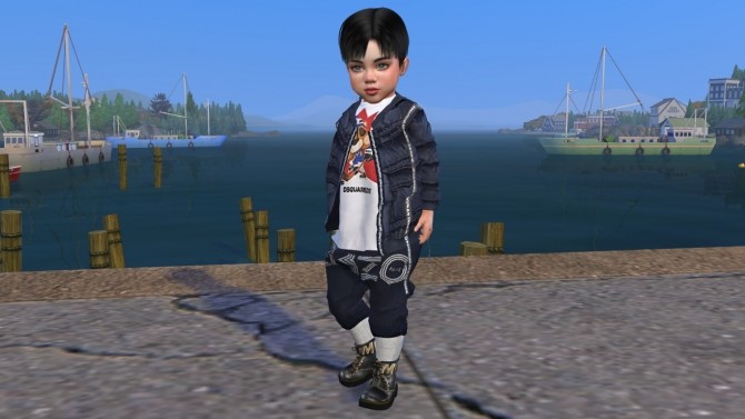 Sims 4 Little Pablo by Elena at Sims World by Denver