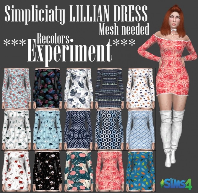 Sims 4 EXPERIMENT clothes and more at Annett’s Sims 4 Welt