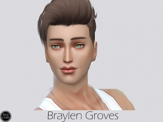Sims 4 Braylen Groves at MSQ Sims