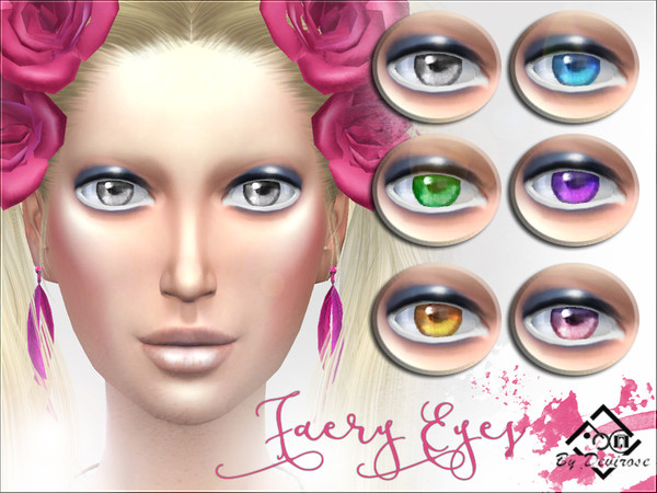 Sims 4 Faery Eyes by Devirose at TSR