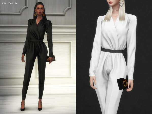 Sims 4 Jumpsuits by ChloeMMM at TSR