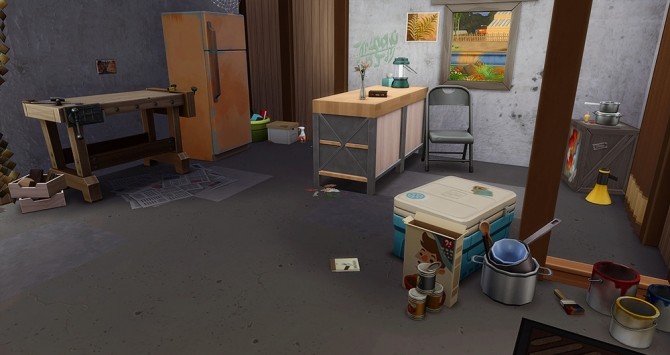 Sims 4 Abandoned construction site at Simsontherope