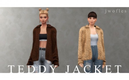Teddy jacket by jwofles at Mod The Sims