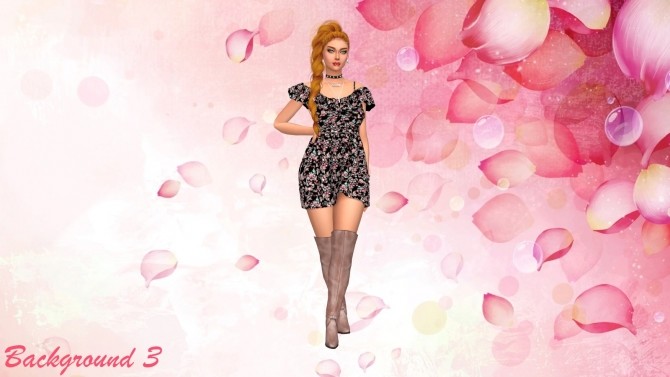 Sims 4 CAS Backgrounds Romance at Annett’s Sims 4 Welt