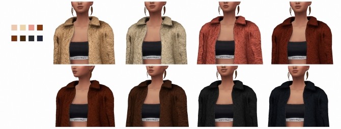 Sims 4 Teddy jacket by jwofles at Mod The Sims