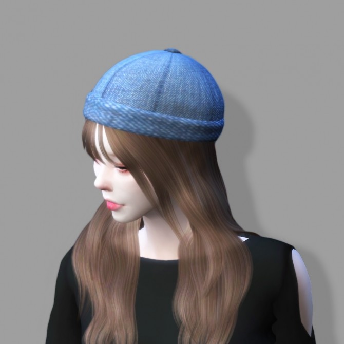 Sims 4 Miki Hat at RYUFFY