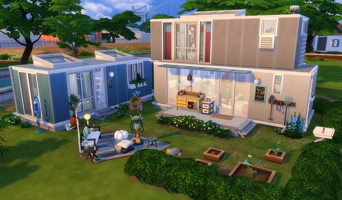 Sims 4 Country Containers at Simsontherope